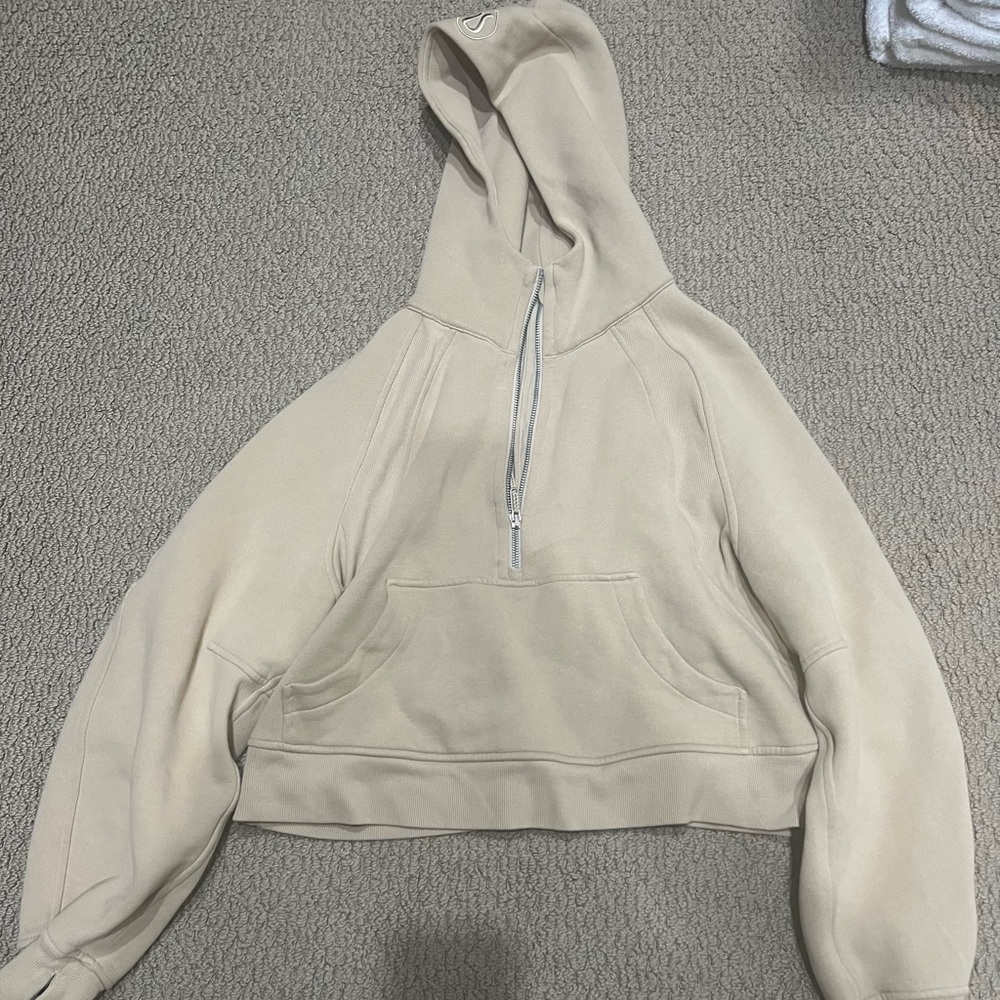 Lululemon scuba oversized half zip hoodie xs/s